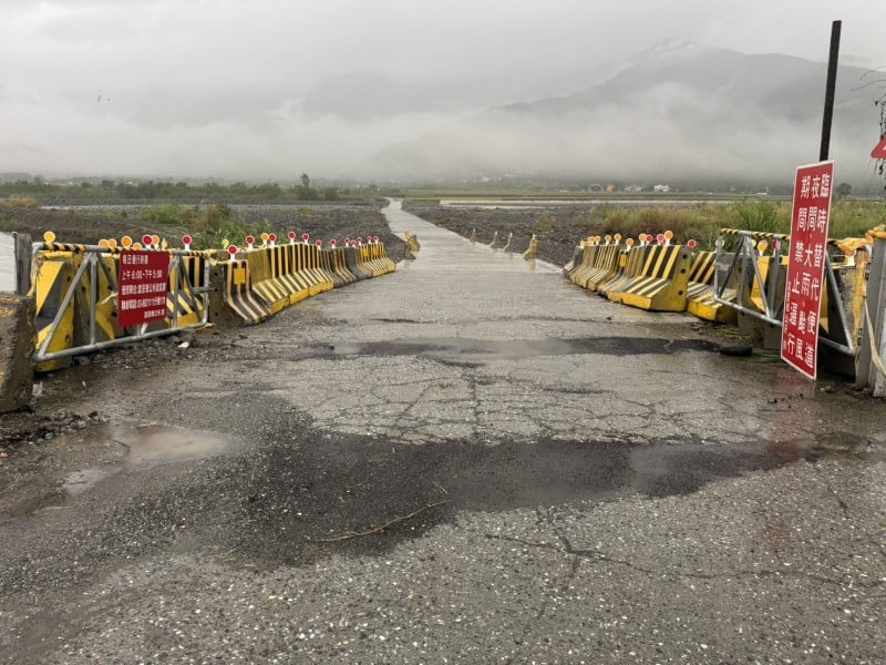 崙天便道、六十石山道路恢復通行