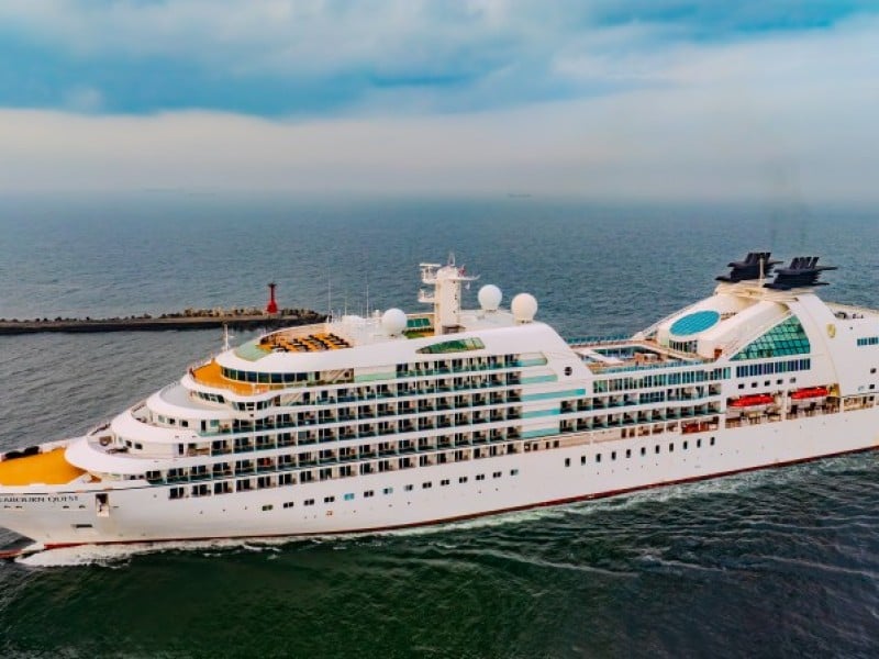 奢華郵輪璽寶探險家(Seabourn Quest) 11/18日航花蓮港