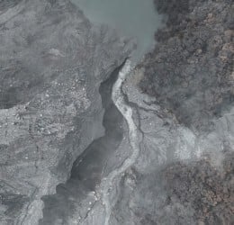 馬太鞍溪堰塞湖解除紅色警戒