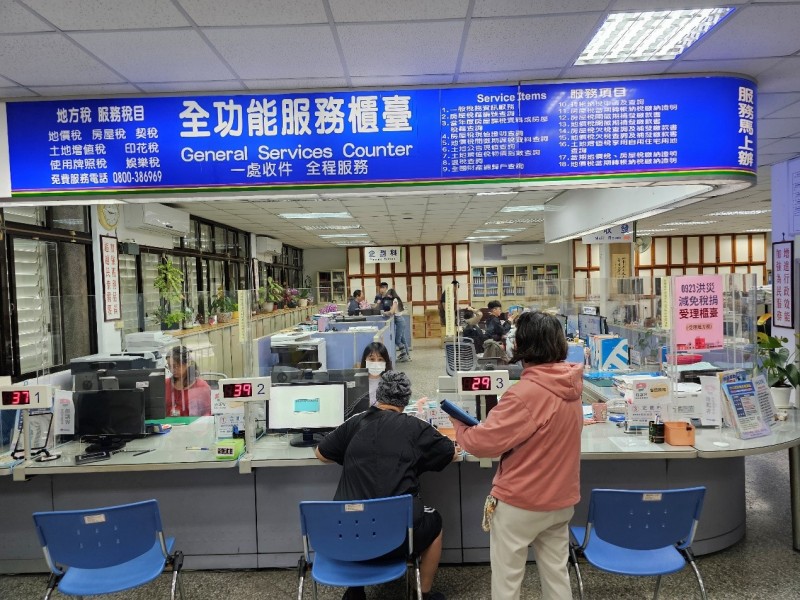 颱風造成災損 稅務局從寬從速辦理「稅捐減免」