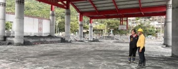 明利部落聚會所完成清理 周邊道路今恢復通行