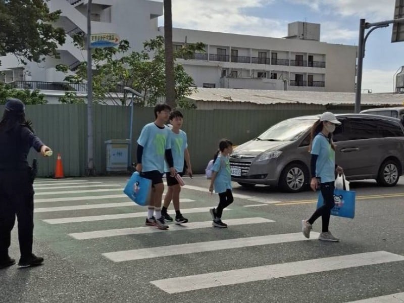 花警全力執行「2025花蓮太平洋縱谷半程馬拉松」交通疏導 確保賽事平安順利