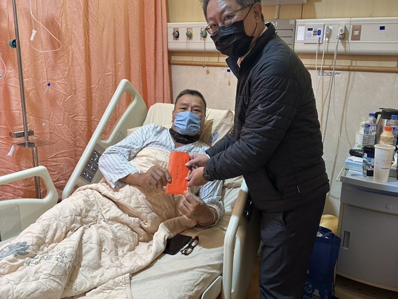 原民會慰問光復鄉大馬村長並代轉行政院關懷：部落重建路上不讓地方孤單