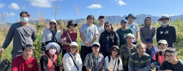 林保署推動馬太鞍溪崩塌地原生植生復育