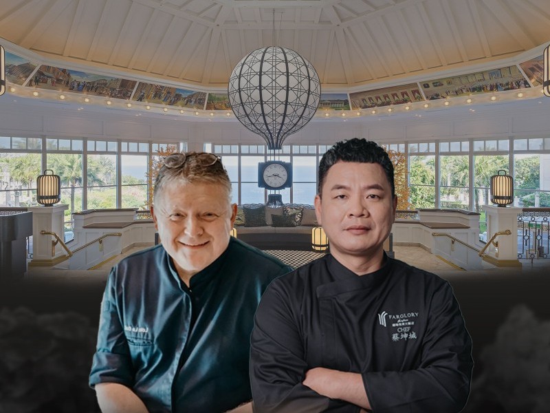 遠雄悅來聯手名廚Loïc Le Bail  推出「法式星光・舌尖旅行」