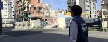 後站旅店拆除停擺變危樓　魏嘉賢：縣府立即排除公安疑慮