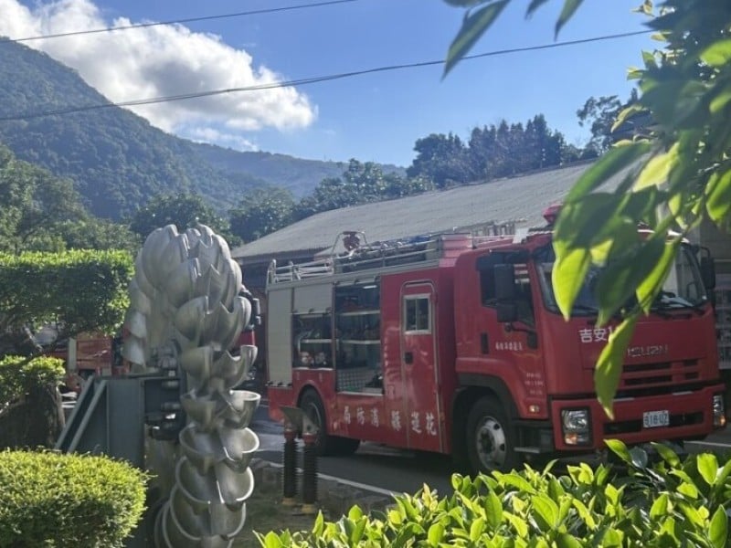 台電東部發電廠銅門機組廠房今晨火警