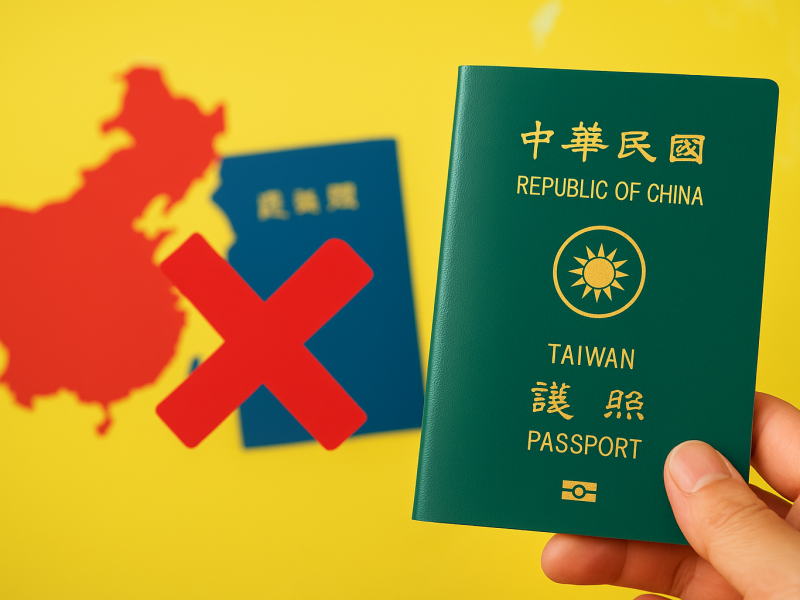 赴中國大陸鄰國旅遊切勿領用中國邊境旅遊護照 移民署提醒：違法將喪失臺灣身分！