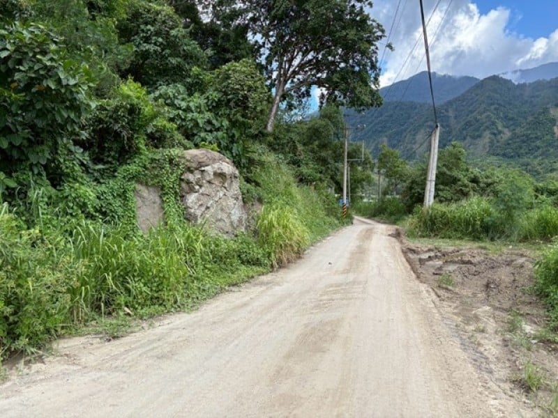 富里鄉永豐村「蚊仔洞橋農路」改善 縣府: 提升路況品質、安全