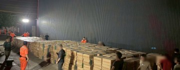 海巡花蓮查緝隊查獲市值逾一億私菸