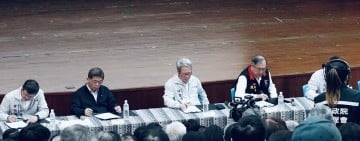 行政院馬太鞍災後復原說明會 逾400位鄉親現場提案及交流