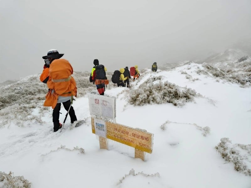 雪季登山風險升高  太魯閣國家公園提醒：裝備、體能、風險評估缺一不可　平安下山才是完成旅程