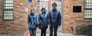 夜寒爆胎受困合歡山　合歡警暖心提供熱茶、電暖器