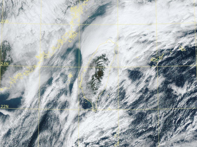 強烈冷氣團報到 ! 週三、週四花東約13-14度 早晚寒冷