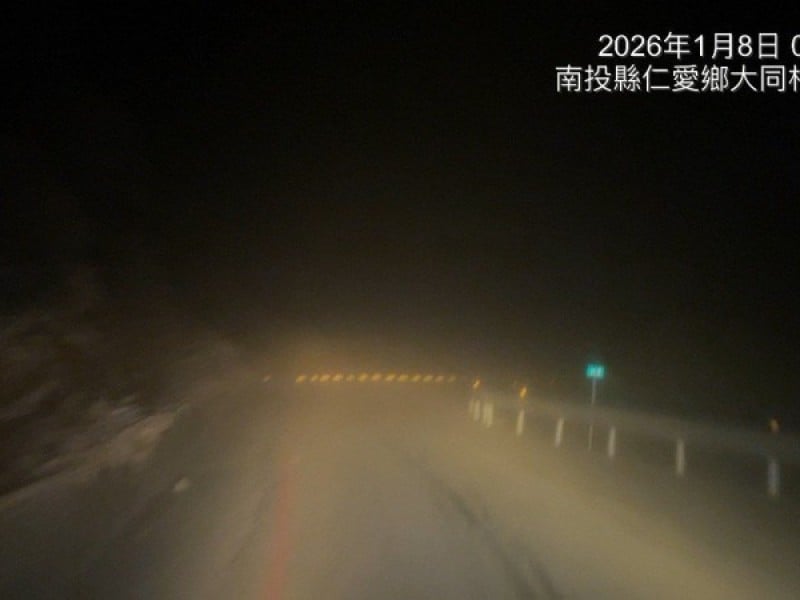 台14甲線合歡山路段今晨7時已開放通行