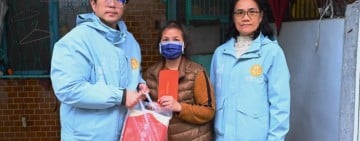 魏嘉彥一天探視6戶原住民族急難家庭