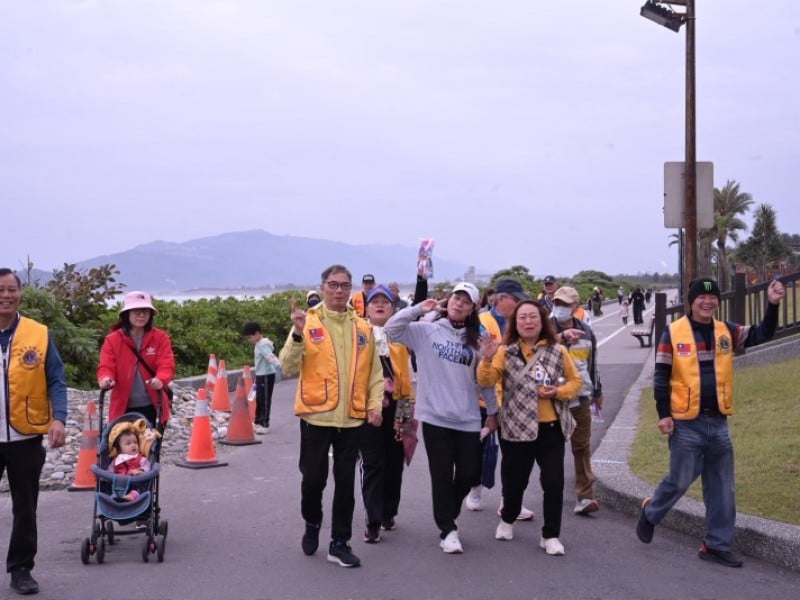 國際獅子會300A 5區舉辦糖尿病防治宣導健走