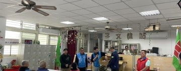 「扶弱送愛、傳愛台灣」關懷長者 溫暖寒冬