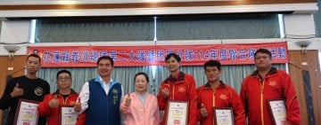 花蓮縣義消第二大隊昨聯合隊慶