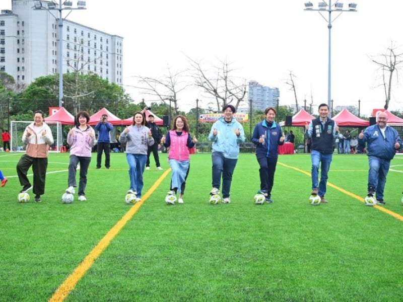 市長盃足球錦標賽在佐倉八人制全新足球場熱鬧開踢