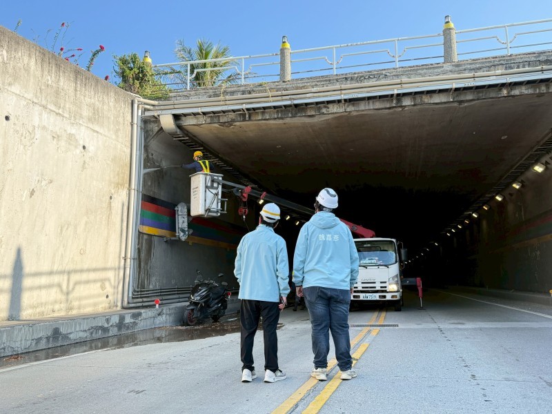 北濱外環道今至1/23進行清洗養護