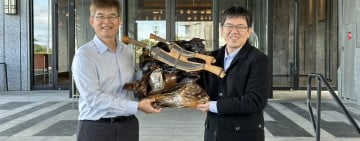 新城警分局長榮陞 同仁不捨 獻上祝福