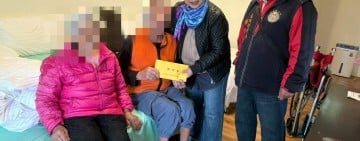 花蓮縣政府感謝世華花蓮分會串聯全球善款　發慰問金助堰塞湖災後復原