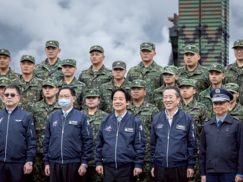 賴清德到花蓮勗勉國軍駐花三單位