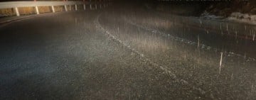 台14甲武嶺至松雪樓今限加掛雪鏈通行