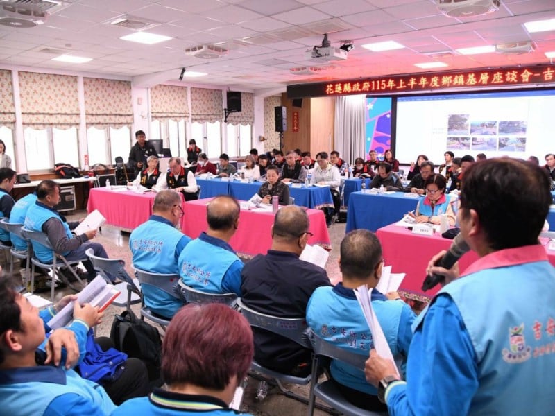 鳳林鎮、萬榮鄉、吉安鄉基層座談 縣長徐榛蔚傾聽民意 攜手地方持續推進各項建設