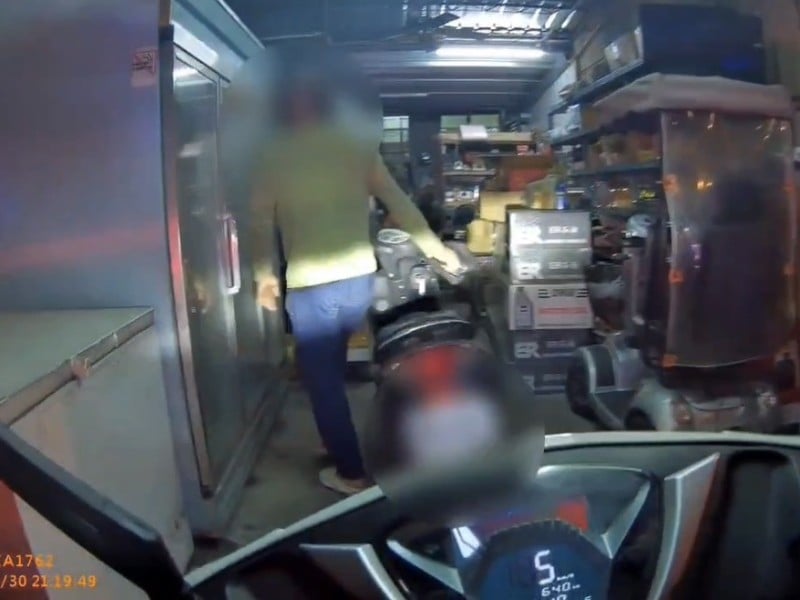 酒駕騎士躲雜貨店仍難掩酒氣  吉安警強力執法揪酒駕移送