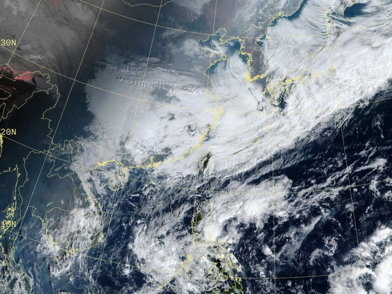 大陸冷氣團來了