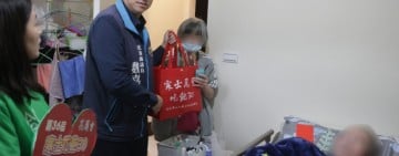 魏嘉賢攜手創世花蓮送暖 助弱勢溫暖過好年