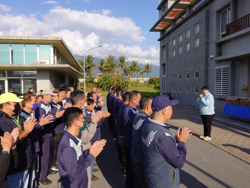 花蓮市清潔隊大年初四開工