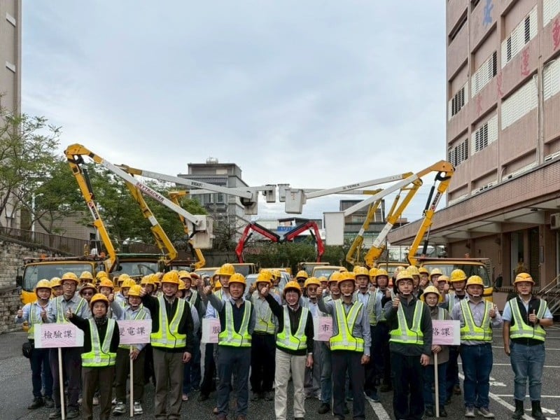 「驚蟄」到！台電花蓮區處動員百人誓師