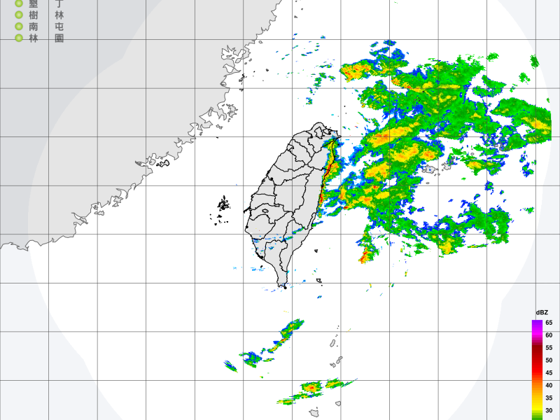 宜花豪大雨特報 ! 今晚至明晨注意強降雨 山區請慎防坍方、落石及溪水暴漲