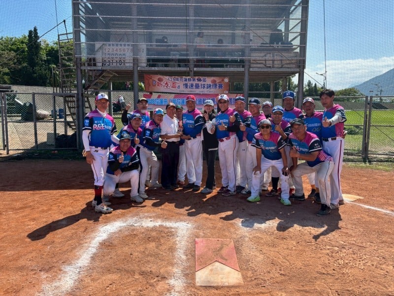 20隊齊聚花蓮「愛花蓮盃」全國軟式慢壘賽以球會友