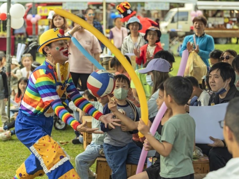 「浪我們童在一起」樂融融