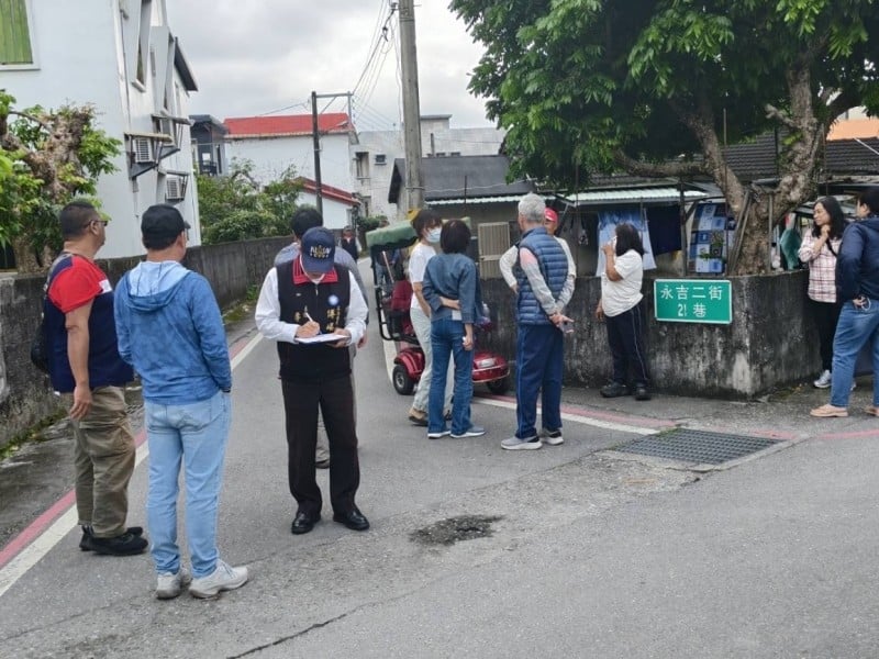 不讓巷道安全成為隱憂　黃金發會勘永吉二街21巷傾聽民聲