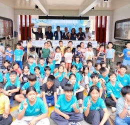 麥當勞餐點送進豐濱 ! 274位師生提前歡度兒童節