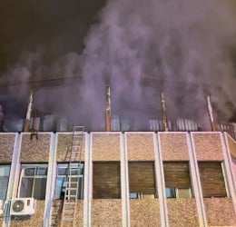 花蓮市富強路和裕民路口驚傳火警