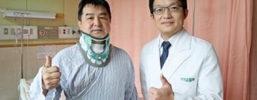 頸椎骨化壓迫脊髓險癱瘓　花蓮慈院微創手術助患者重拾行動力