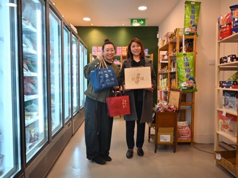 花蓮縣政府農業處參訪倫敦Richmond台灣超市