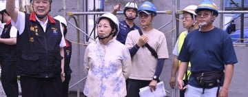 預計年中完工 ! 徐榛蔚會勘富北國中校舍工程 