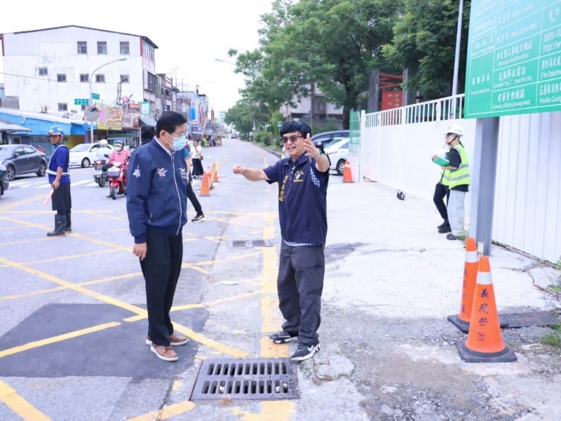 新城鄉雨水下水道完成清淤 何禮臺重視鄉親生活預防淹水