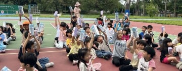 打造師生全方位避暑防護網  家長會贈冰敷扇 明禮國小師生享受帶著走的清涼
