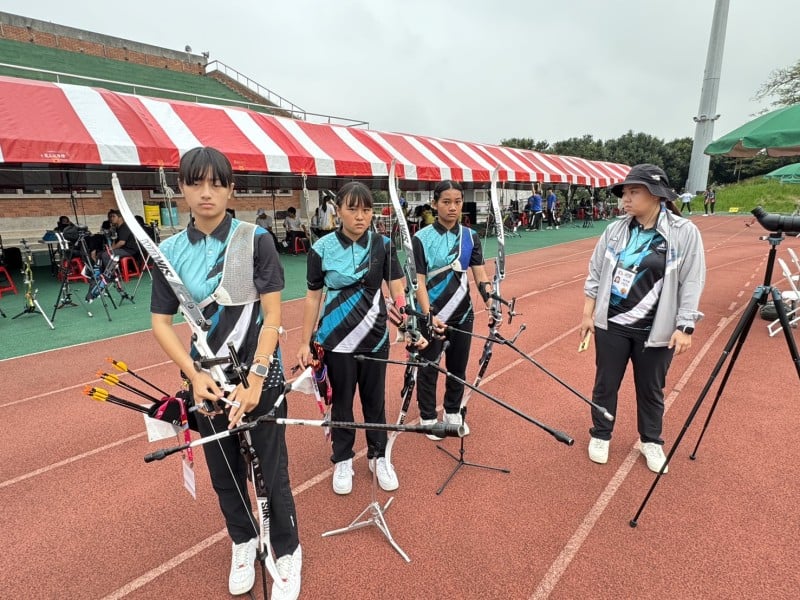 玉里國中勇奪全中運「射箭」國女團體對抗金牌