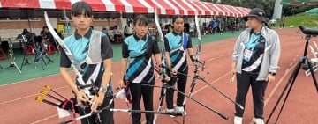 玉里國中勇奪全中運「射箭」國女團體對抗金牌