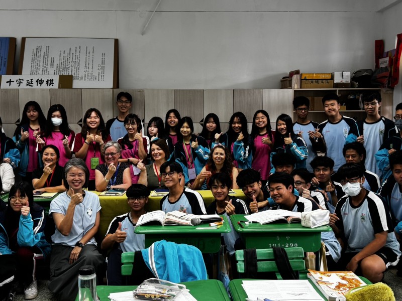 海星中學參與美國國務院「傅爾布萊特計畫」 美國現職教師團隊駐點三日 聚焦英語教學亮點