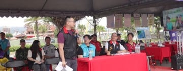 花蓮市防汛演習逼真登場